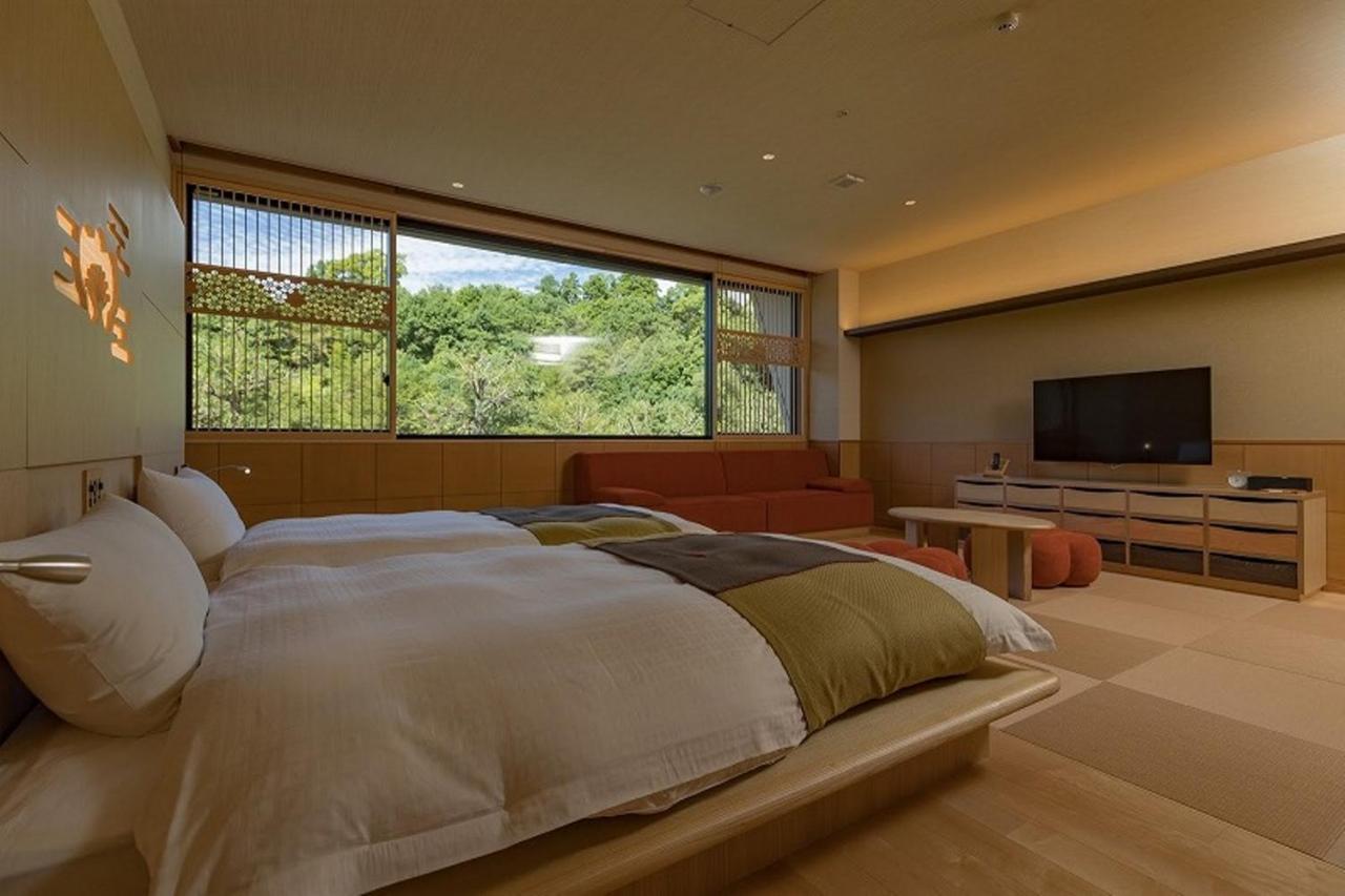 Okuhita Onsen Umehibiki Hotel Bagian luar foto