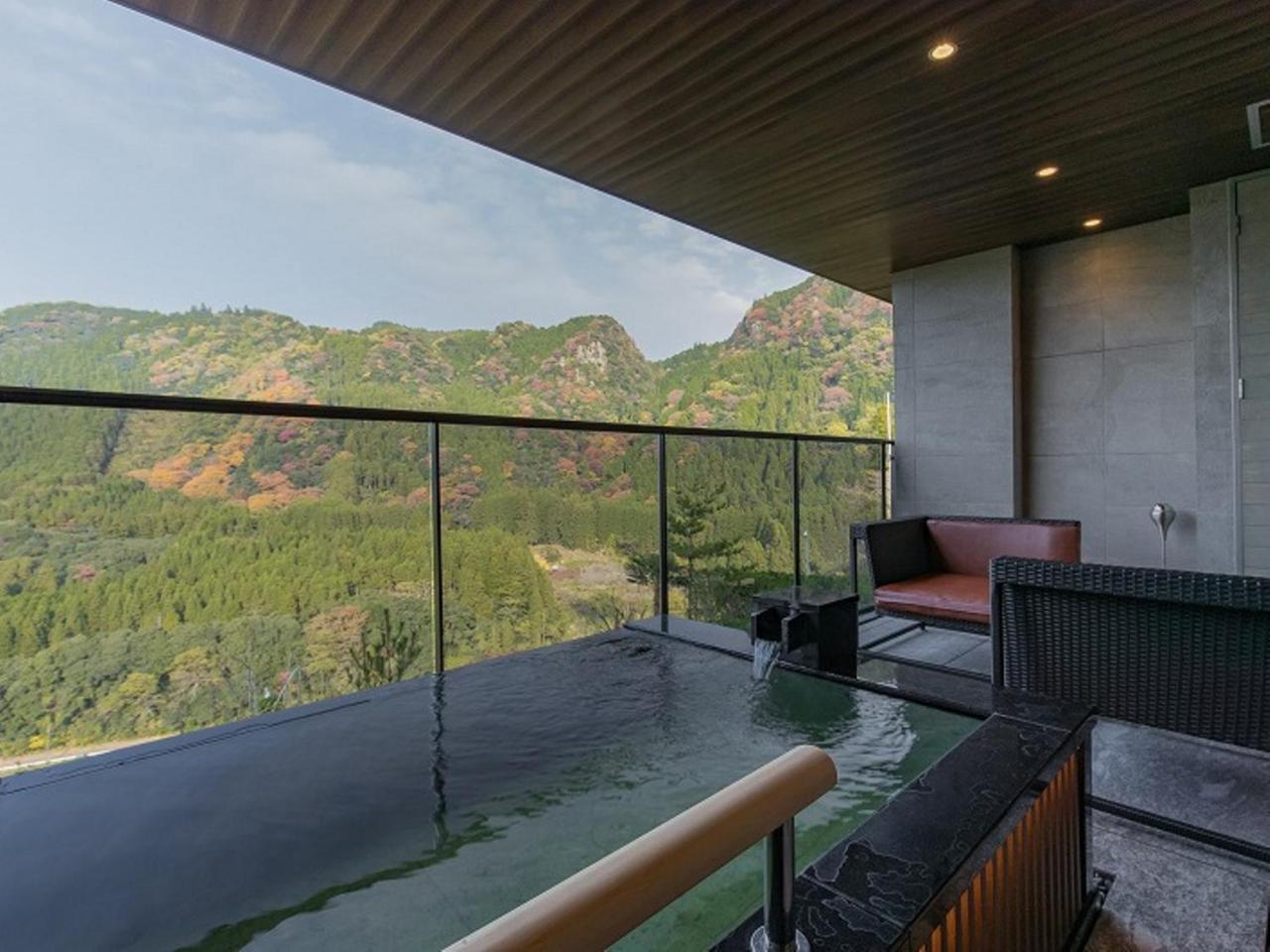Okuhita Onsen Umehibiki Hotel Bagian luar foto