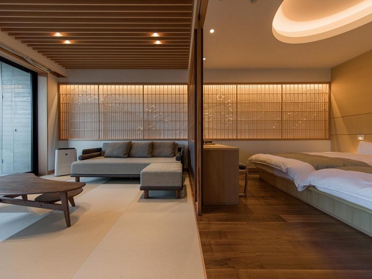 Okuhita Onsen Umehibiki Hotel Bagian luar foto